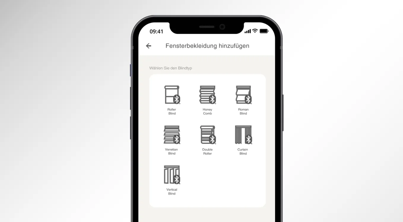 Handy mit Smart Home App