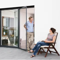 Fliegengitter Drehtür für Balkon- und Terrassentüren nach Maß