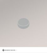 grau Vorschau Doppelrollo Endkappe für Abschlussprofil Rolle groß #1W grau