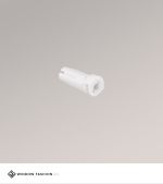 weiß Vorschau Getriebe für XS Glasleistenrollo #1W weiß