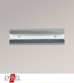 silber Vorschau Lysel - Verbinder Innenlaufstangen einfach für Stangen Ø 20mm #1W silber