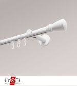 weiß Vorschau Lysel - SET Opal Innenlauf II 160cm Träger offen mit Endstücke Konus in Weiß #1W weiß