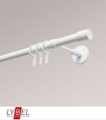 weiß Vorschau Lysel - SET Opal 160cm Träger geschlossen mit Endstücke Zylinder in Weiß #1W weiß