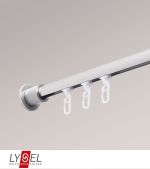edelstahl-optik Vorschau SET Topaz Innenlauf I 160cm mit Wandlager in Edelstahl-Optik #1W edelstahl-optik