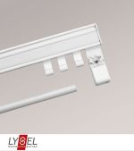 weiß Vorschau SET Raffrollosystem mit Schnurbremse #0H weiß
