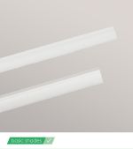 weiß Vorschau SET Seitenblenden für CleverFix Rollo #0B weiß