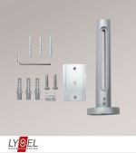 silber Vorschau Schiebegardine Wandträger #0B silber