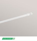 transparent Vorschau Ersatzteil Wendestab für Jalousie #0B transparent