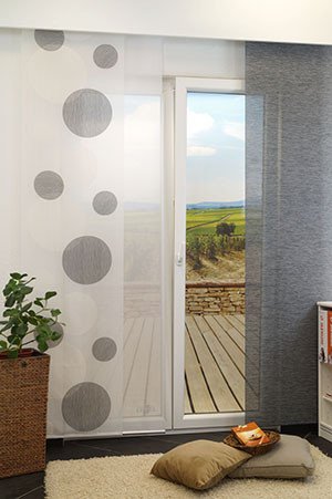 Ambiente Spheres Schiebegardinen