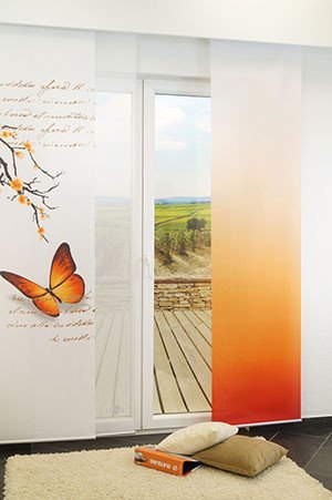 Ambiente Schmetterling 2 Schiebegardinen