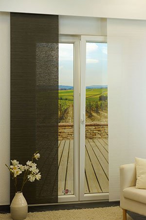 Ambiente Tweed II Schiebegardinen