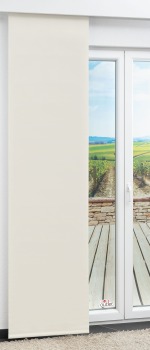 beige Vorschau Lysel Outlet - Schiebegardine Shading #1W beige