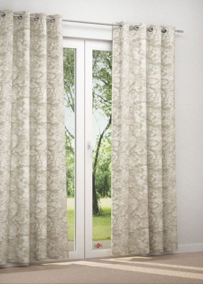 Ösenschal von Lysel - Tepic #2T in beige