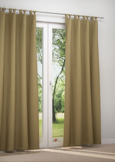 Schlaufenschal von Lysel - Midas #2T in graubeige