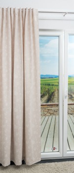 beige Vorschau Zugbandschal von Lysel - Glenda #0C beige