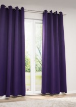 violett Vorschau Lysel - Ösenschal Abelone #1W in Azurblau violett