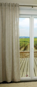 graubeige Vorschau Zugbandschal Linen limettengrün #0E graubeige