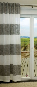zeltgrau Vorschau Zugbandschal Wechsel blaugrau #0E zeltgrau