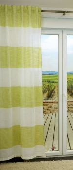 limettengrün Vorschau Zugbandschal Wechsel blaugrau #0E limettengrün