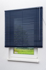 dunkelblau Vorschau Lysel Outlet - Alujalousie 25mm Dunkelblau #1W dunkelblau