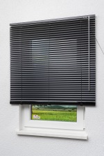 schwarz Vorschau Lysel Outlet - Alujalousie 25mm Schwarz #1W schwarz