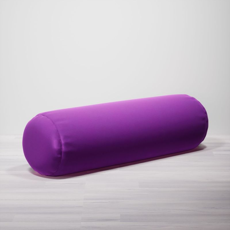 Dekokissen Nackenrolle in violett