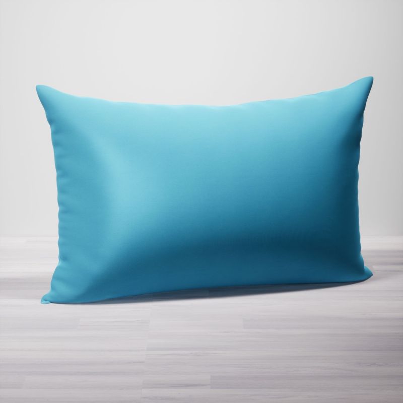 Dekokissen rechteckig in blau