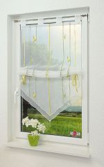olivgrün Vorschau Bändchenrollo Burkhard #0F olivgrün
