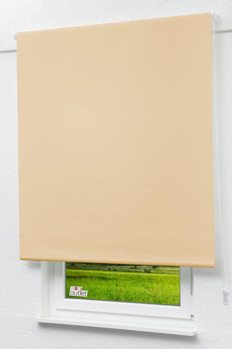 Lysel Outlet - Basisrollo Tageslicht Apricot #1W