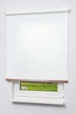 weiß Vorschau Lysel Outlet - Basisrollo Holzdekor Weiß #1W weiß