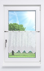 Vorschau Scheibengardine von Lysel - Landhauslook #1W beige natur