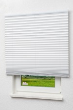 Reinweiß Vorschau Lysel Outlet - Plissee Thermo freihängend Reinweiß #1W Reinweiß