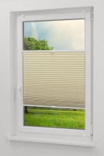 hellelfenbein Vorschau CleverFix Plissee Thermo #0B hellelfenbein