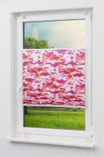 Pinkrot Vorschau CleverFix Dekor Plissee Blumenrausch Pinkrot #0B Pinkrot