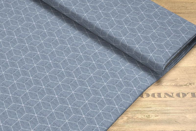 Dekostoff Lysel  Ocampo in blau