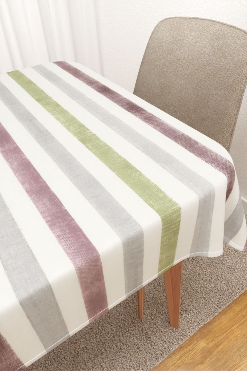 Tischdecke eckig von Lysel - Caridad #3J in altrosa