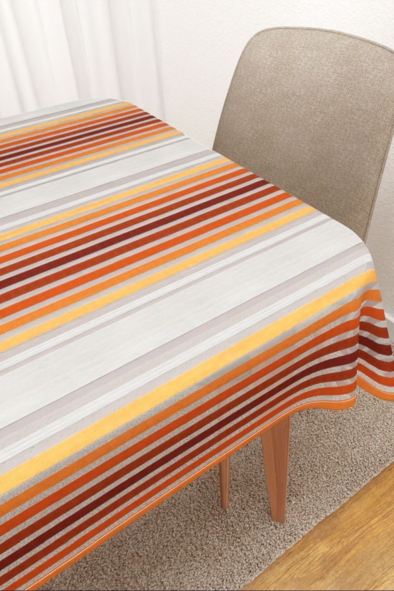 Tischdecke eckig von Lysel - Menelichic #3J in orange