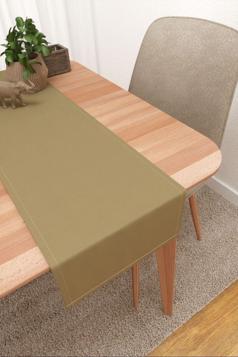 Tischlufer in beige