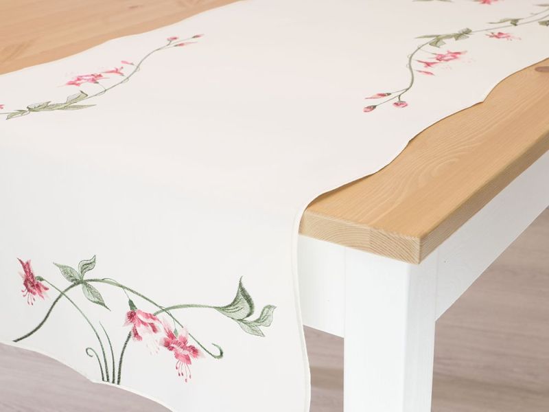 Tischlufer Fuchsiengarten 28x56 #0Z