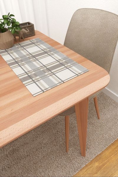 Platzdeckchen von Lysel - Chinton #3J in beige