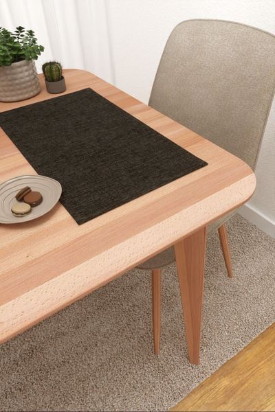 Platzdeckchen von Lysel - Matehuala #3J in rehbraun