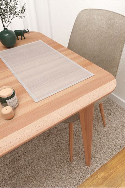 Platzdeckchen von Lysel - Tanque  #3J in weiß