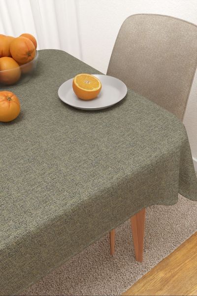 Tischdecke eckig von Lysel - Benitez  #3J in beigegrau
