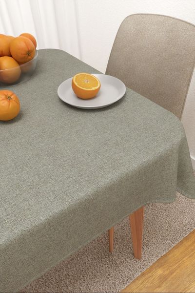 Tischdecke eckig von Lysel - Benitez  #3J in grau