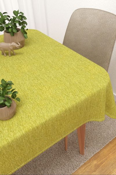 Tischdecke eckig von Lysel - Matehuala #3J in apfelgrün