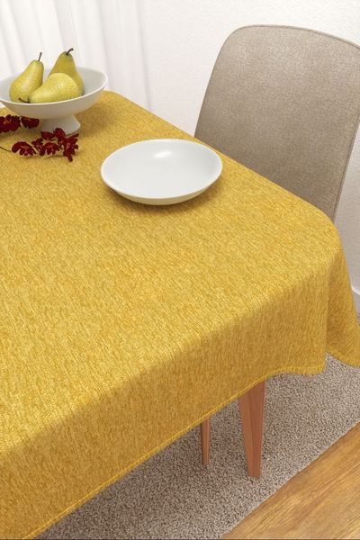 Tischdecke eckig von Lysel - Matehuala #3J in limettengrün