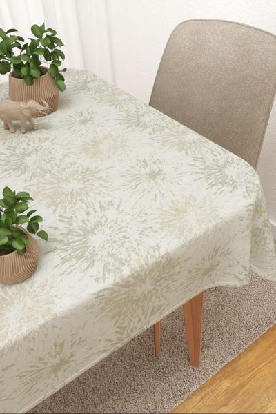 Tischdecke eckig von Lysel - Romero #3J in grün
