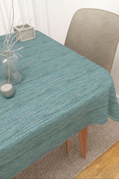 Tischdecke eckig von Lysel -  Temoris #3J in trkis