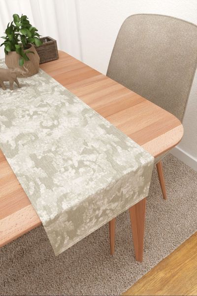 Tischläufer von Lysel - Tepic #3J in beige