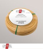 messing Vorschau Lysel - Universal Drahtleine im Plastikmantel #1W messingfarben messing